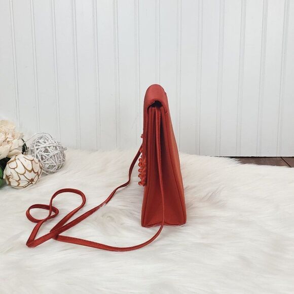 Vintage Midnight Velvet Polyester Crossbody Bag - Picture 4 of 15